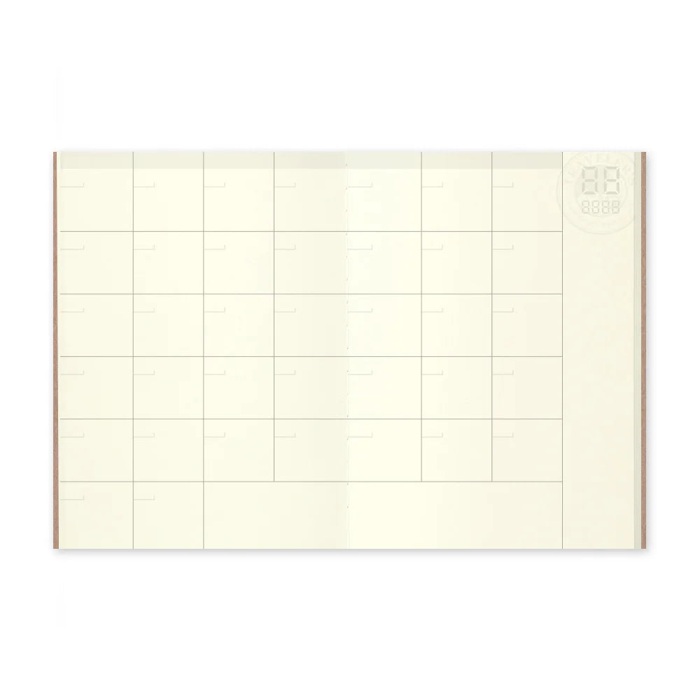 Traveler’s Passport 006 Free Diary Monthly