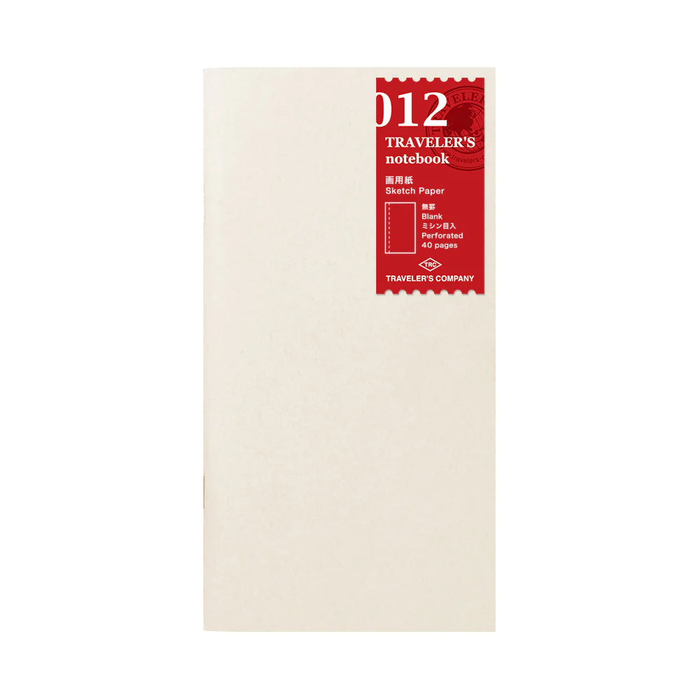 TRAVELER'S Notebook Refill - 012 Sketch Notebook