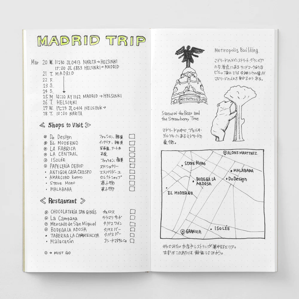 TRAVELER'S Notebook Refill - 026 Dot