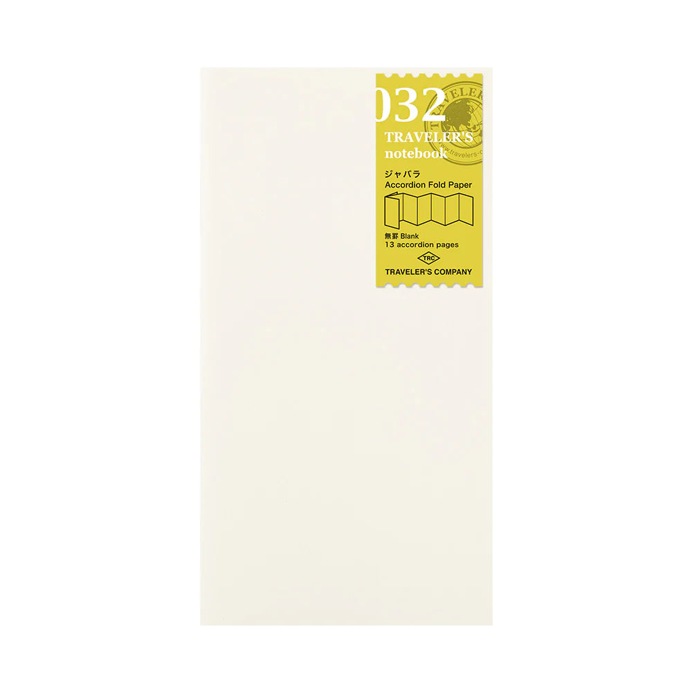 TRAVELER'S Notebook Refill - 032 Accordion Fold