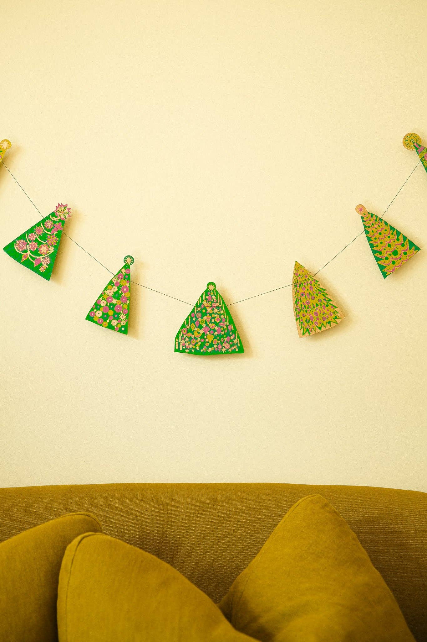 Midcentury Trees Garland