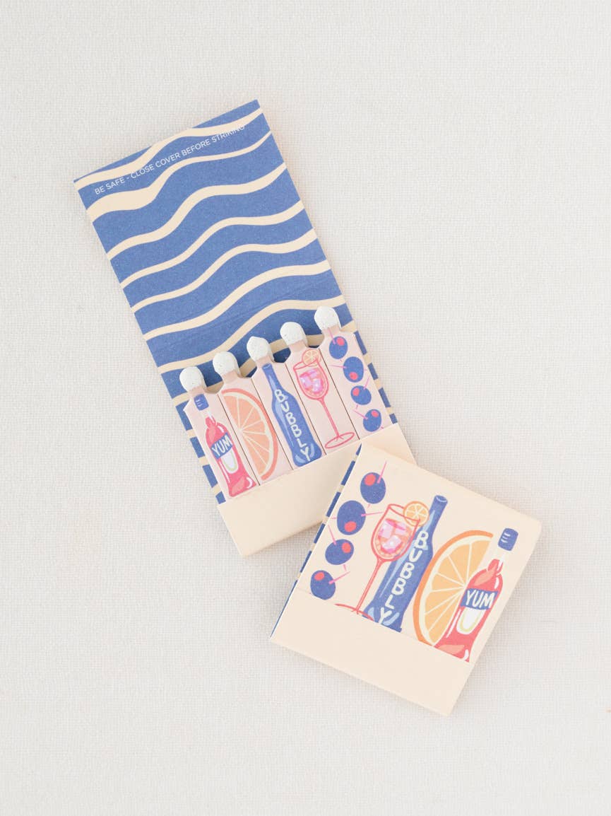 Spritz Italian Summer Printed 10 Stem Matchbooks
