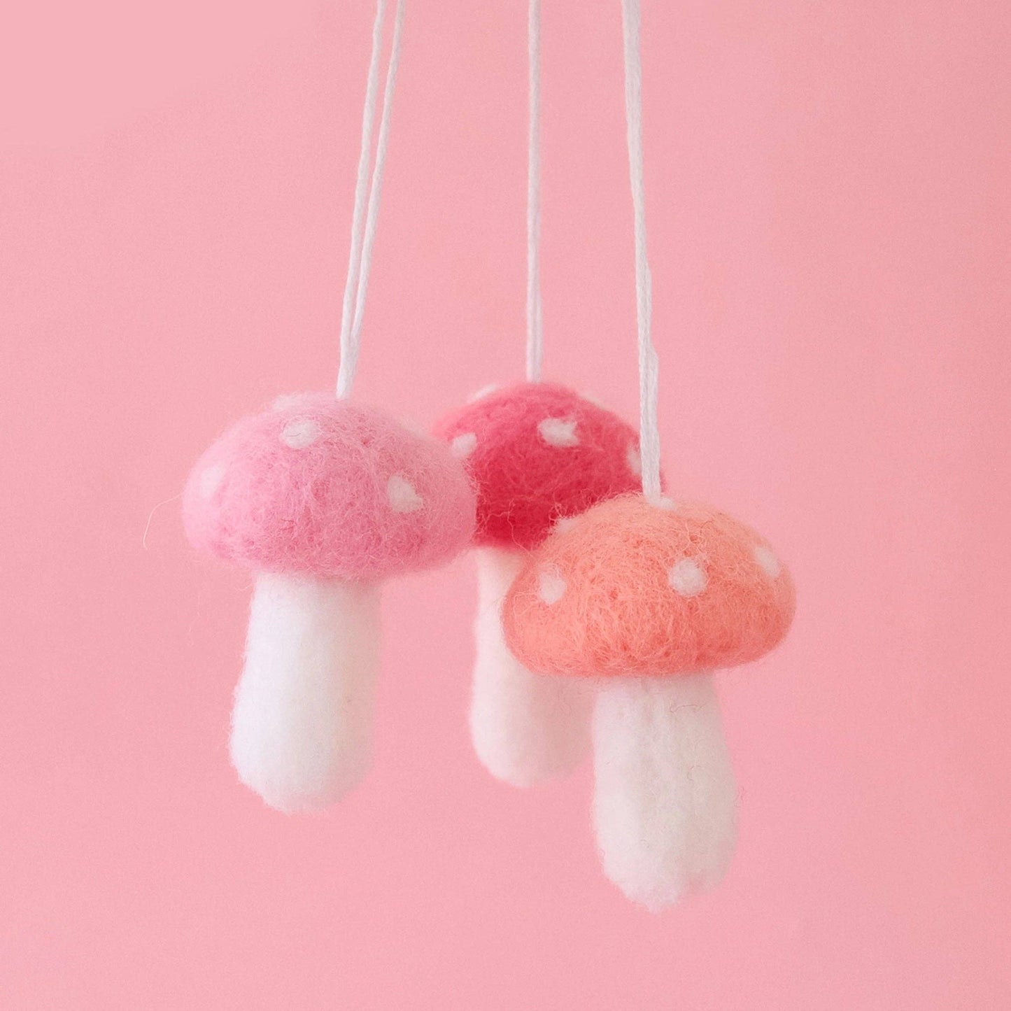 Felt Mushroom Ornament