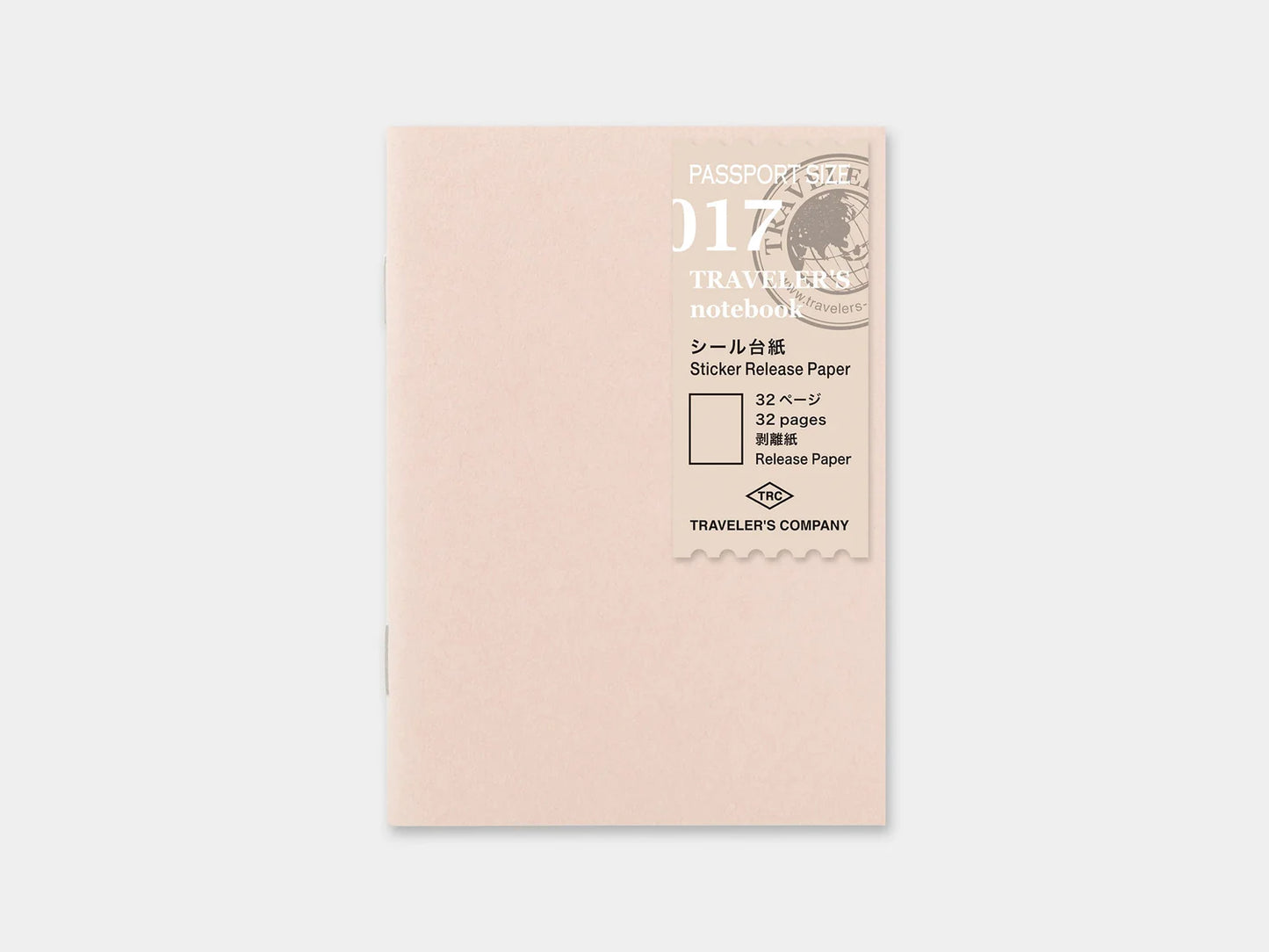 TRAVELER'S Passport Refill - 017 Sticker Release Paper