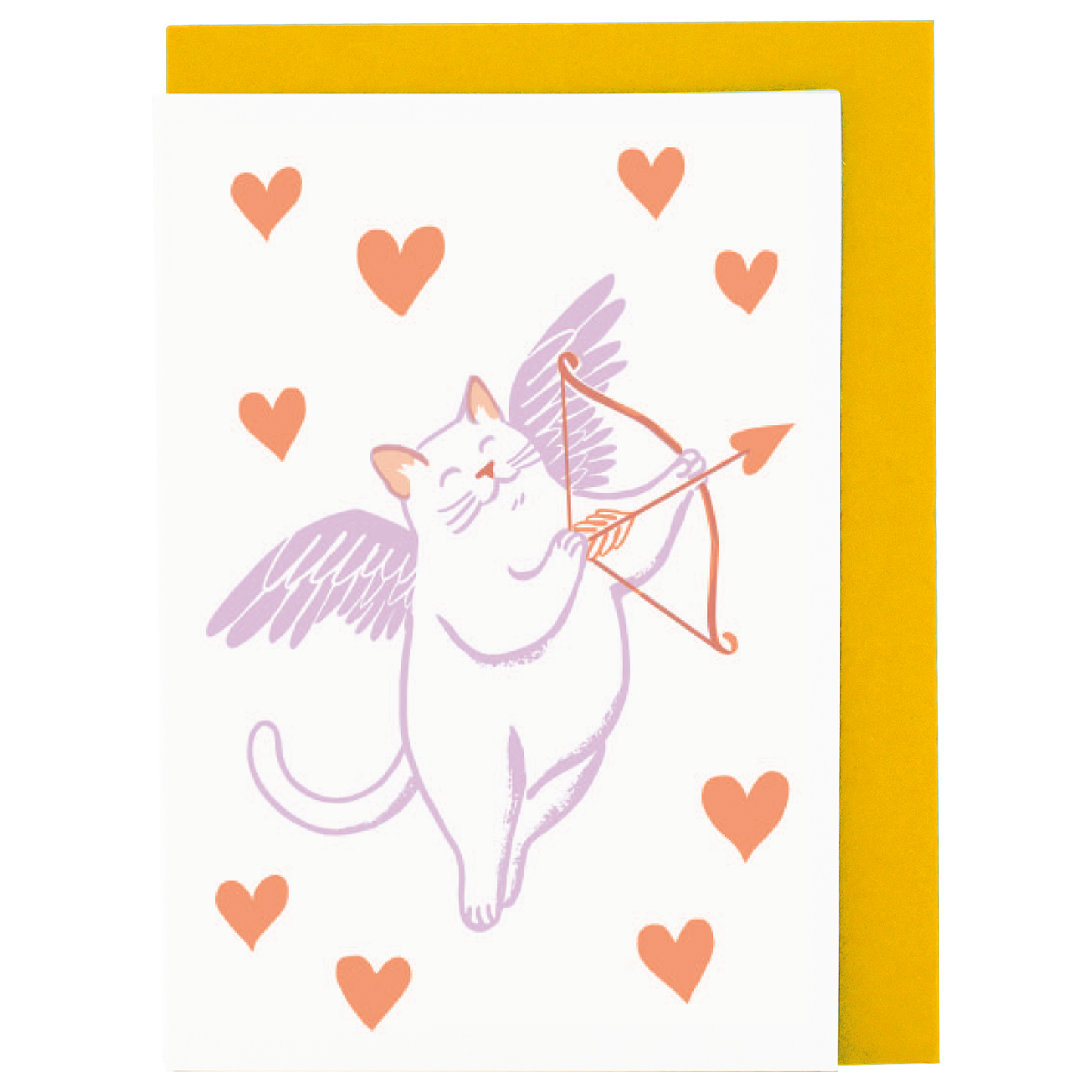 Mini Cupid Cat Enclosure Card