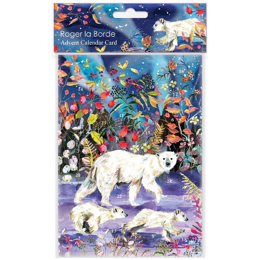 Aurora Bears Advent Card