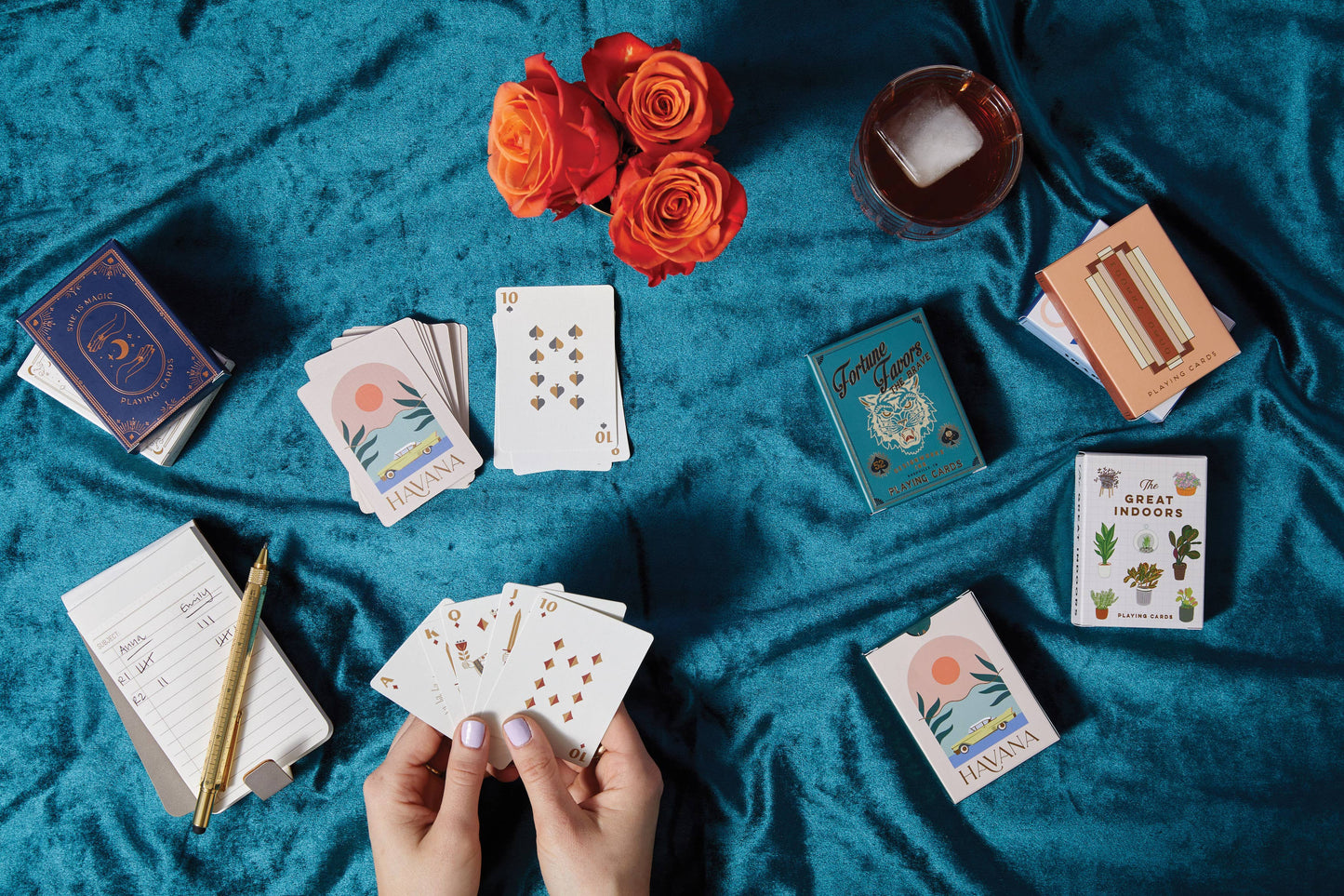 Playing Cards - Ivory "Celestial Heavens"