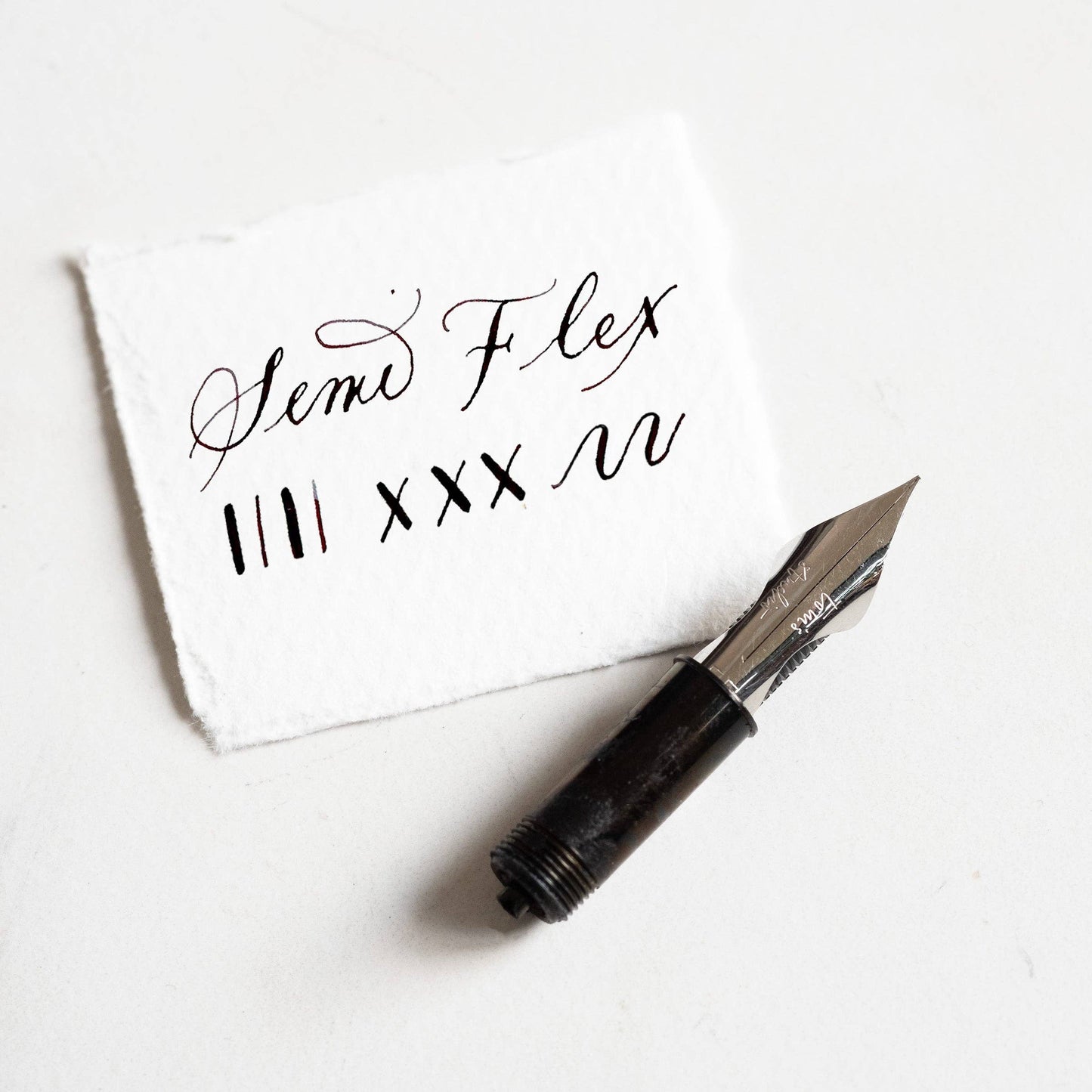 Fountain Pen Nib - Extra Fine Semi-Flex (Gold)