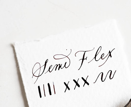 Fountain Pen Nib - Extra Fine Semi-Flex (Gold)