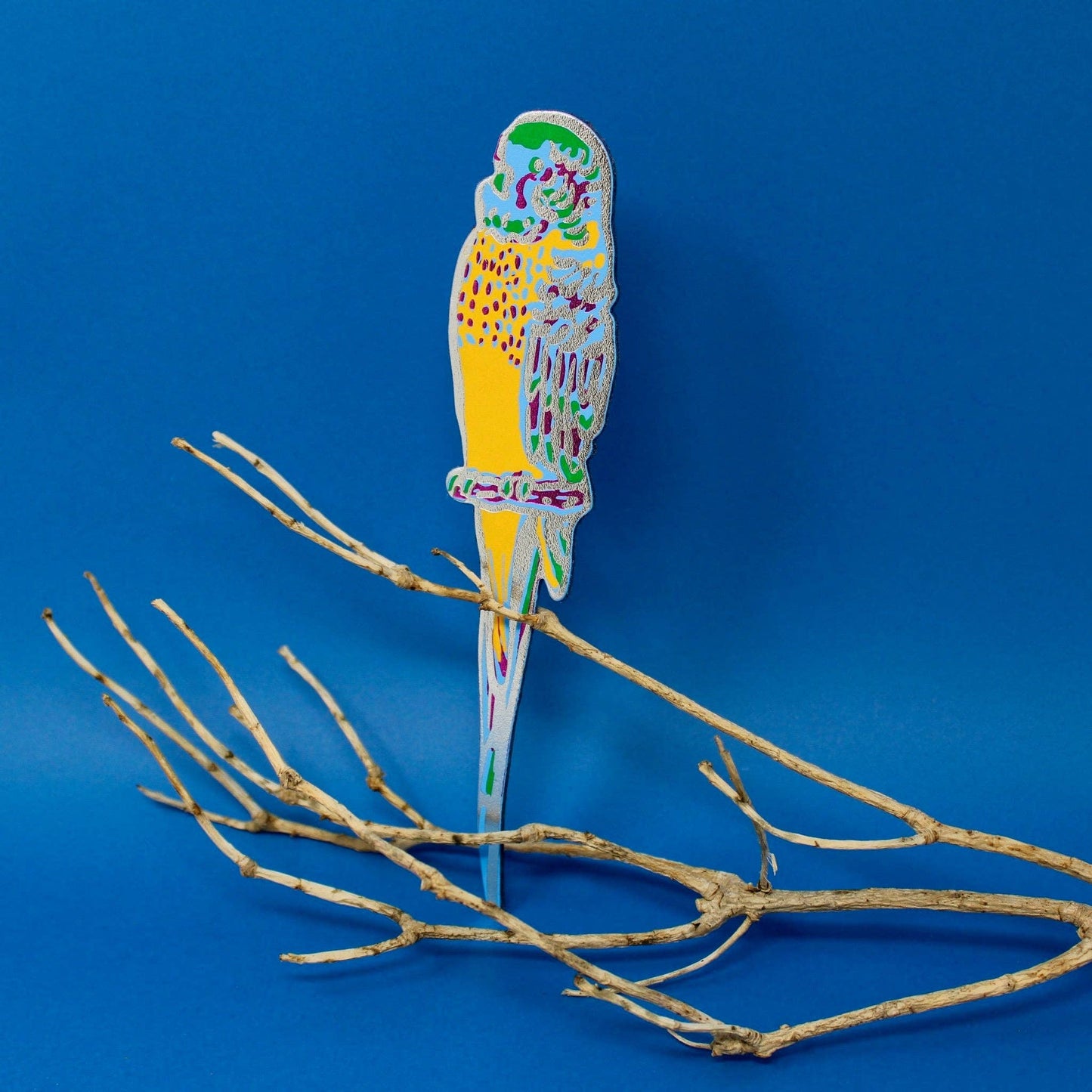 Budgie Bookmarks: Hot Pink/Red