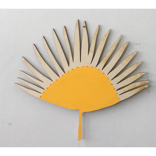 Green Palm Wall Charm