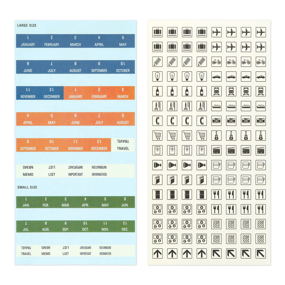 Traveler’s 2026 Customized Sticker Sheet