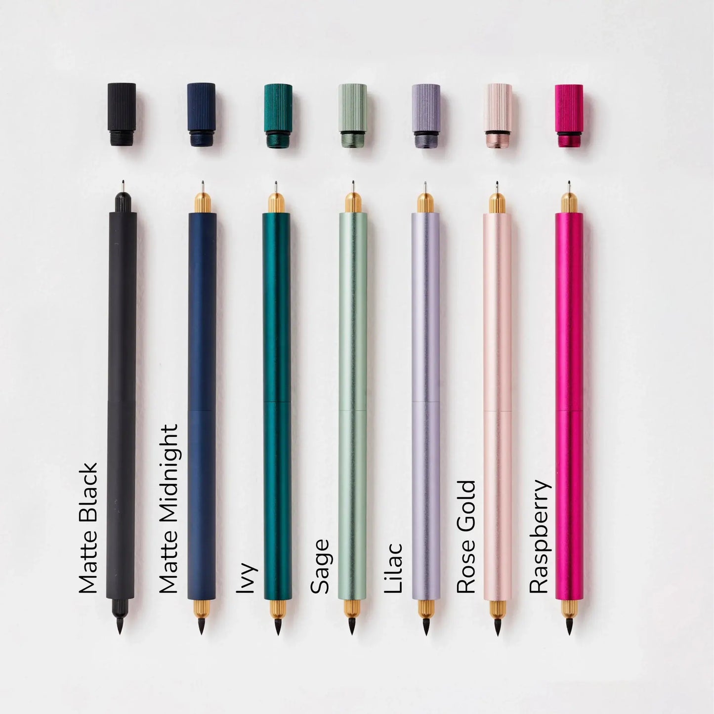 Lumos Pro - Refillable Multi-Tip Pen: Midnight / Duo Tip