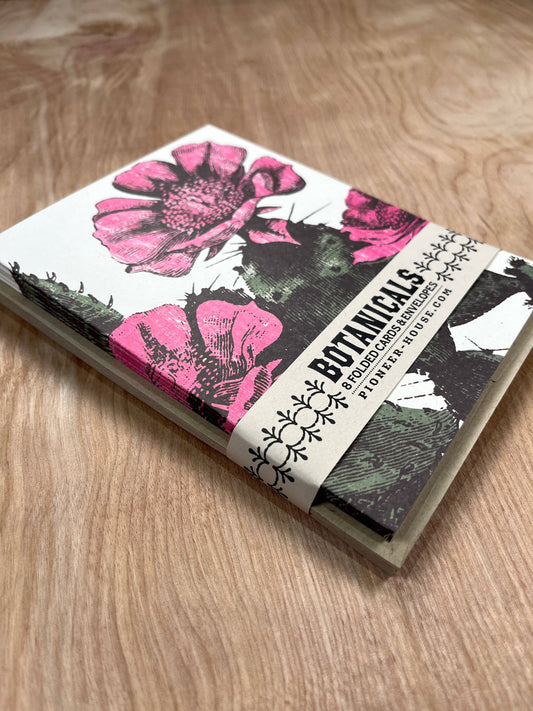 4 Packs Prickly Pear Cactus Greeting Cards (32 cards)