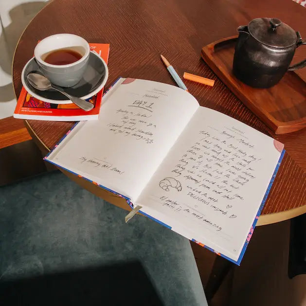 Off Piste A5 Hardcover Guided Travel Journal