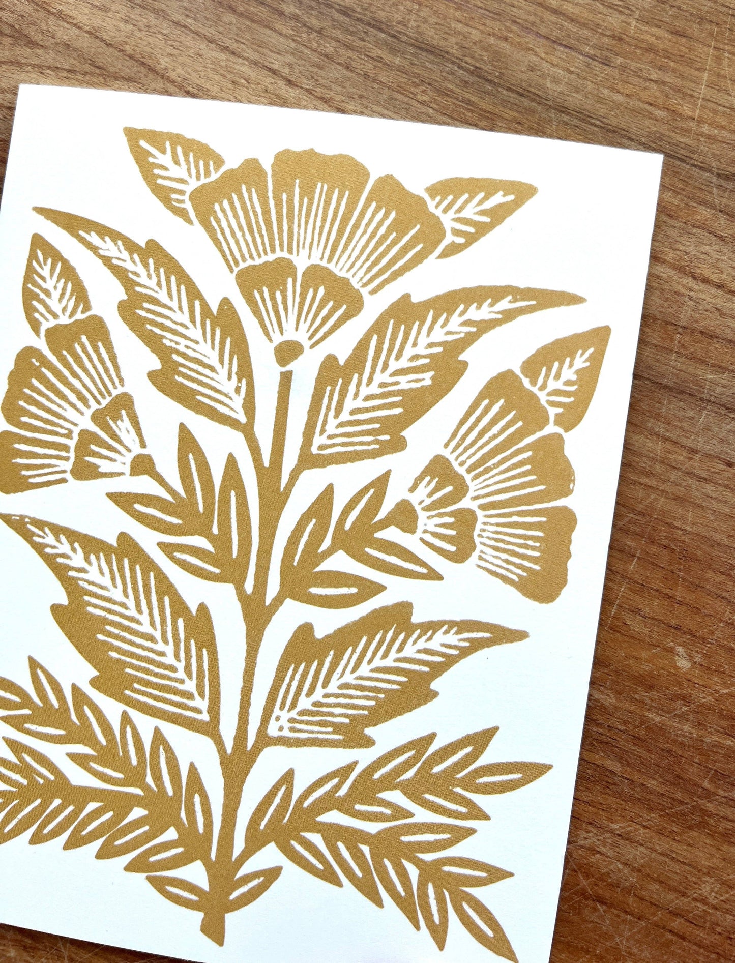 Marigold Block Printed Boxed Set
