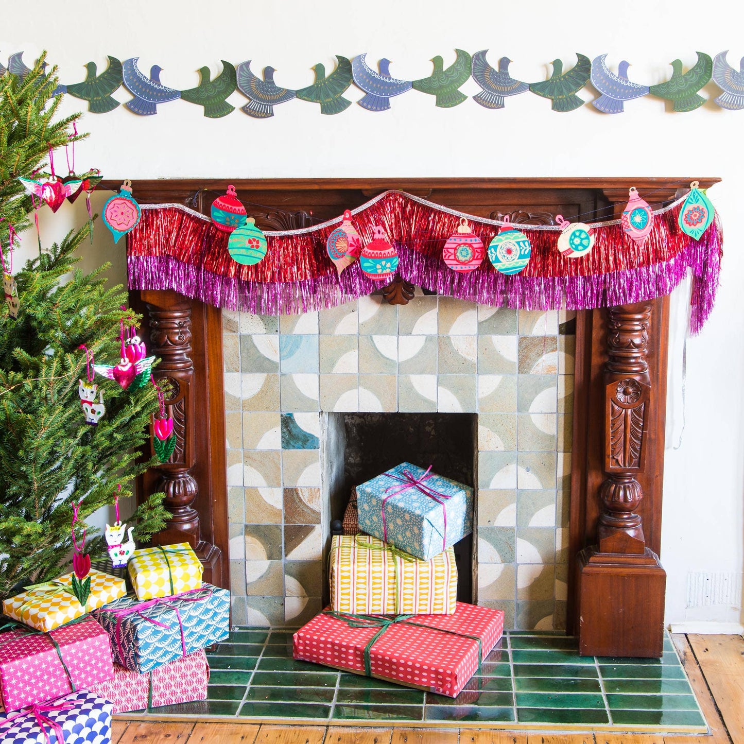 Christmas Ornament Bauble Garland