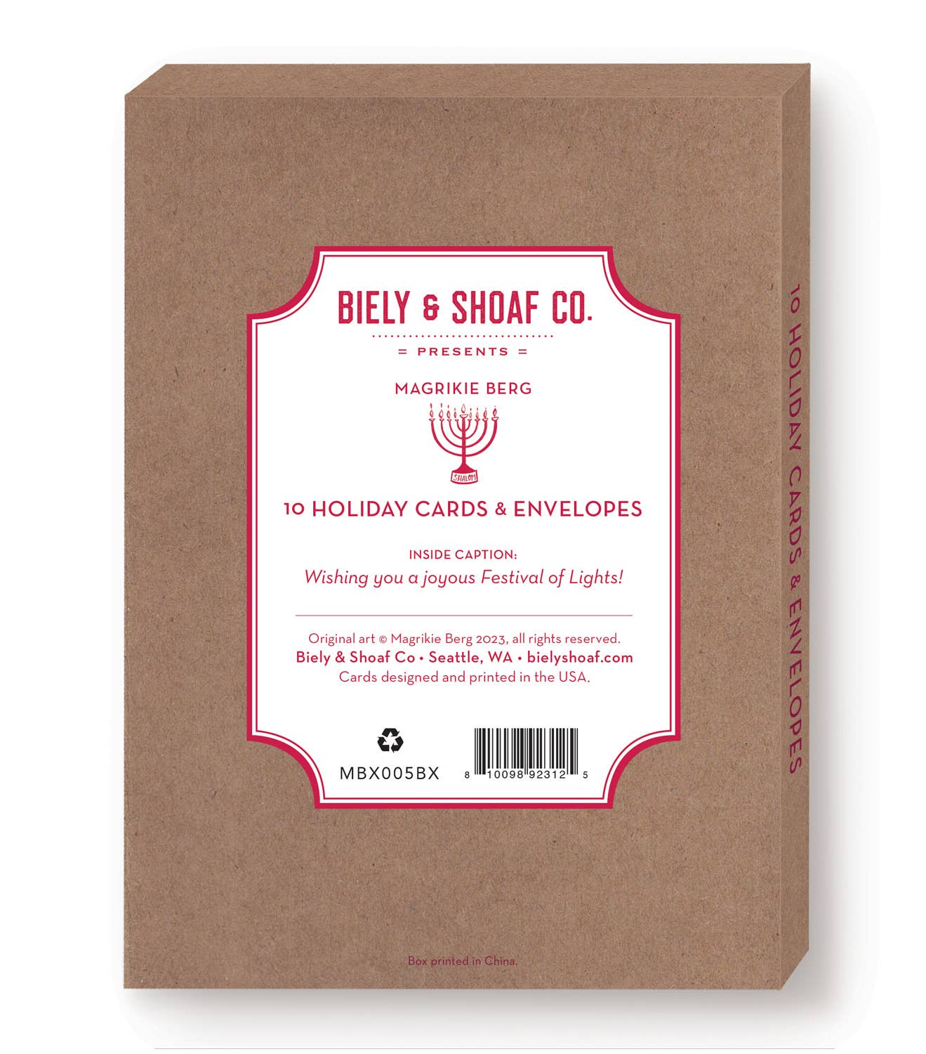 Happy Hanukkah Boxed Holiday Cards