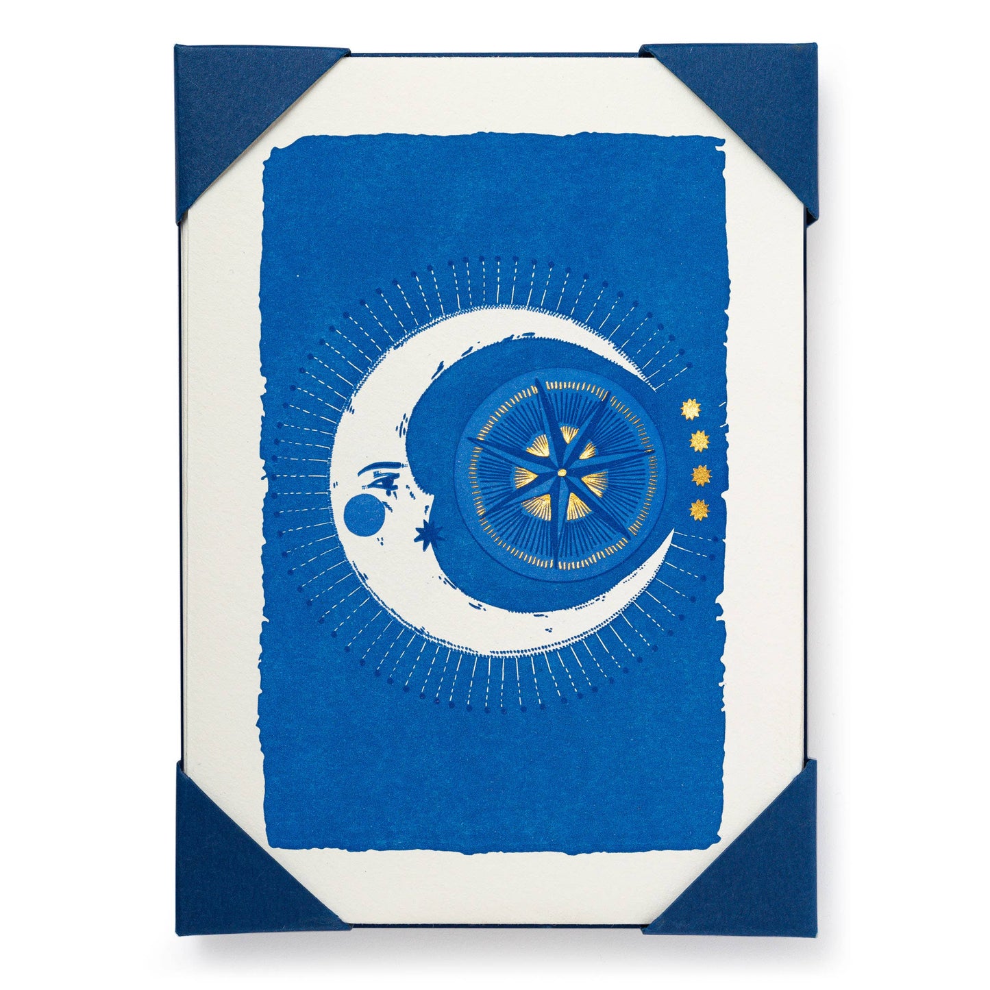 Golden Moon | Notelet Card (5-Pack)