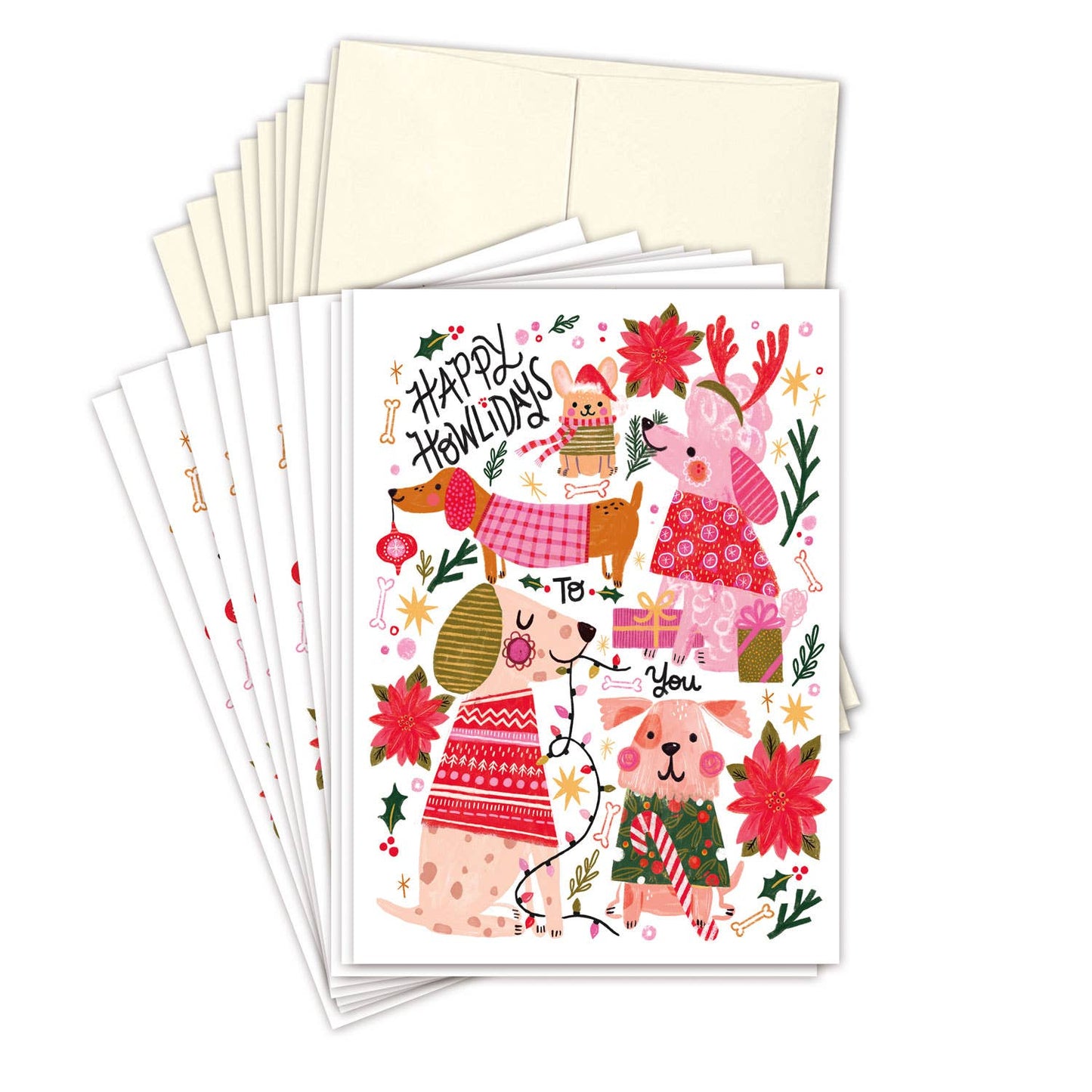 Howliday Dogs Boxed Holiday Cards