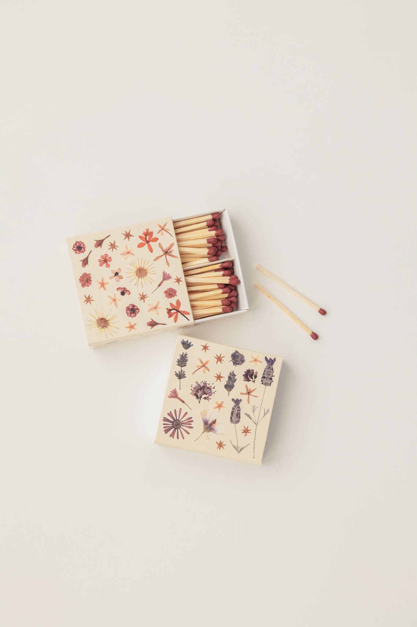 Pressed Flowers Matchbox