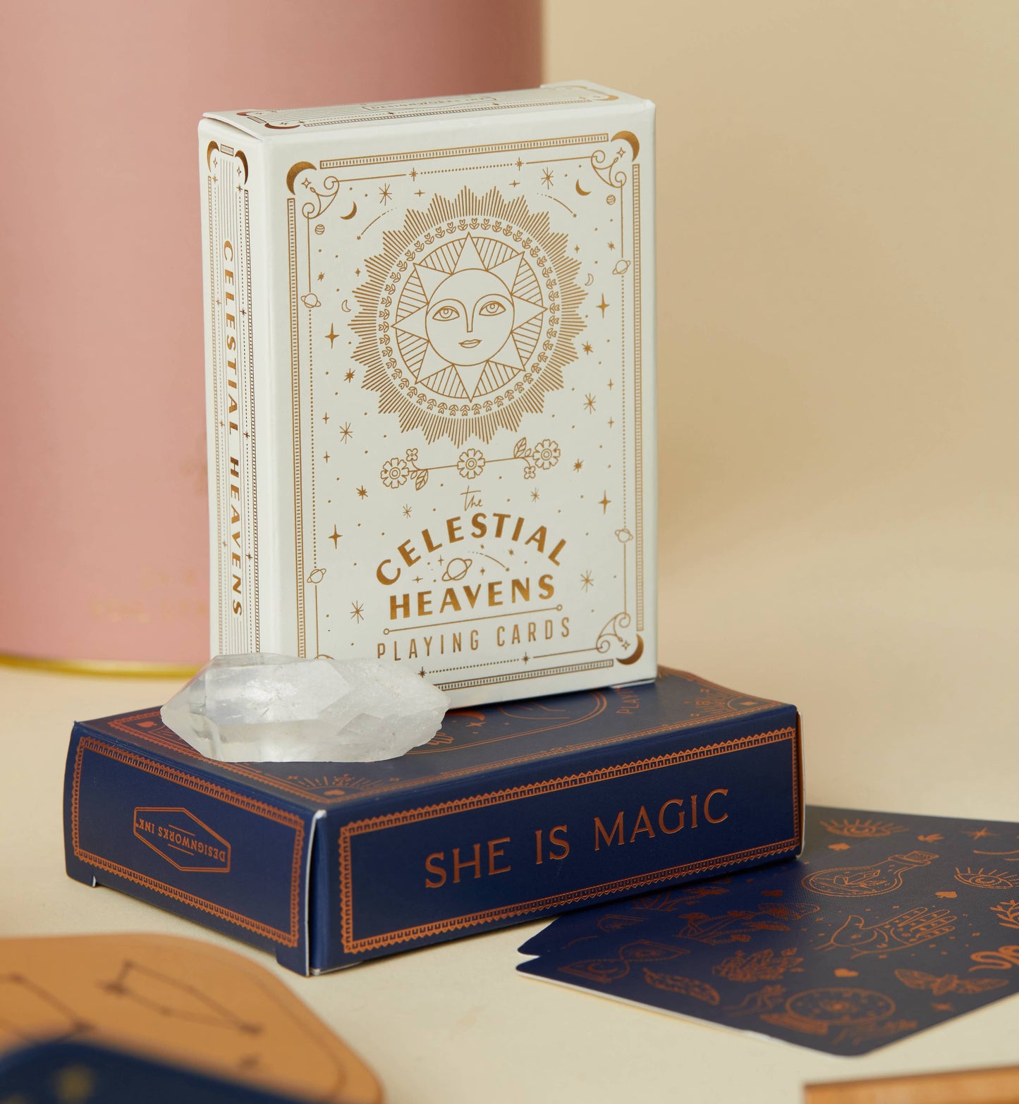 Playing Cards - Ivory "Celestial Heavens"