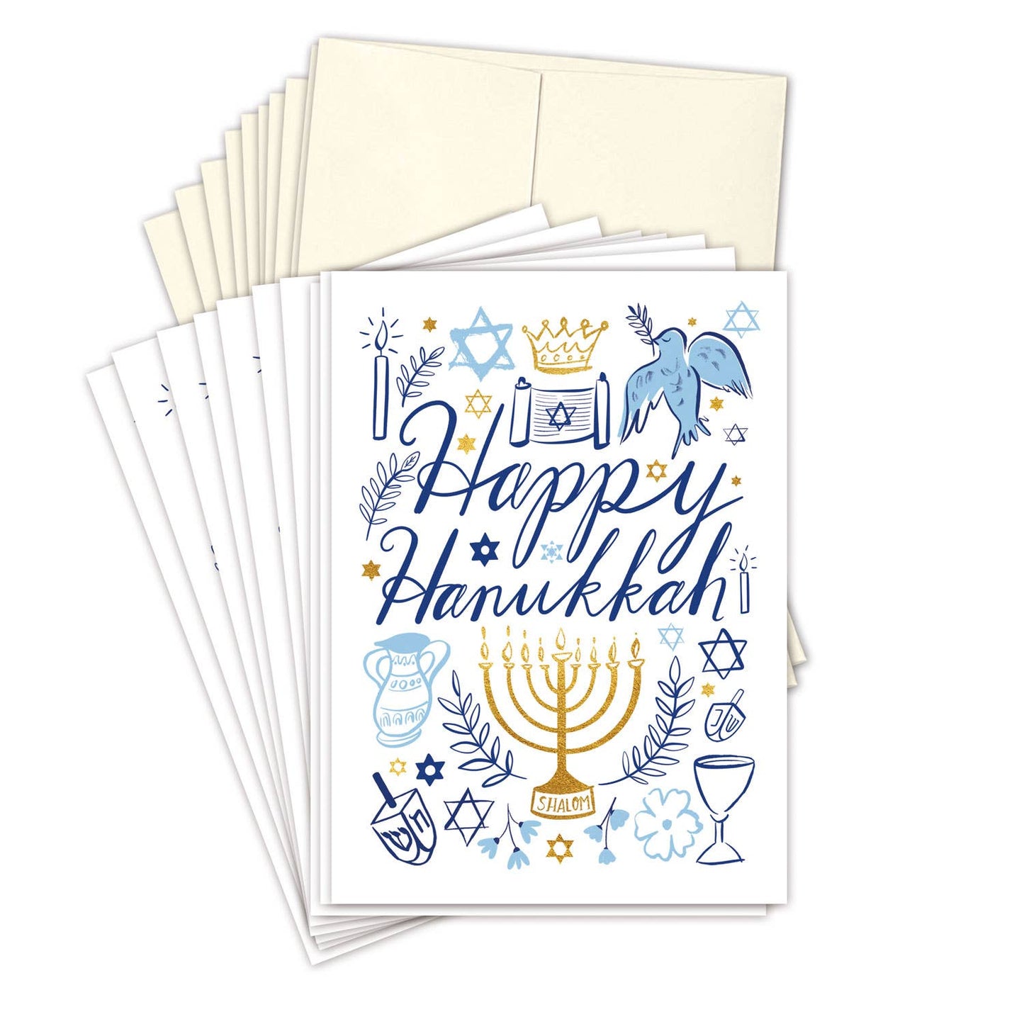 Happy Hanukkah Boxed Holiday Cards