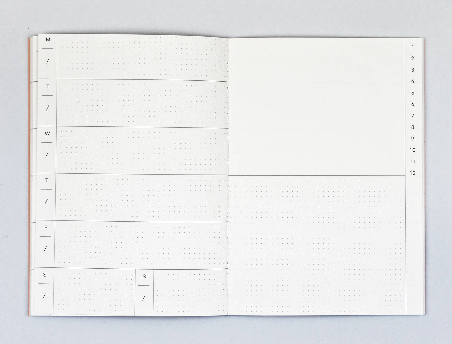 Tokyo No. 1 Weekly Lay Flat Planner Book