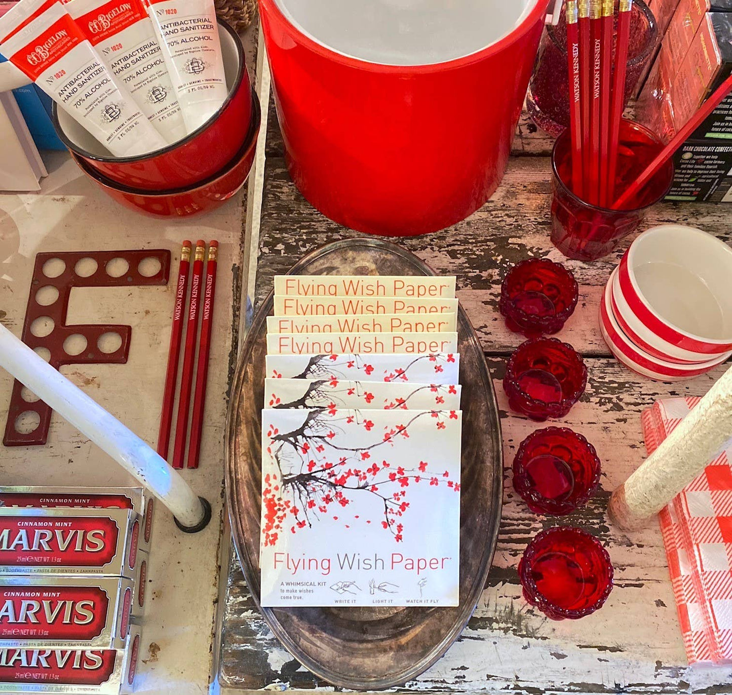 Flying Wish Paper Mini Kit - Cherry