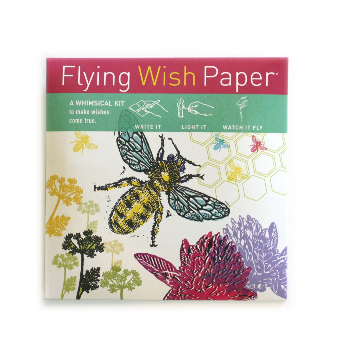 Just Bee / Mini Kit with 15 Wish Papers