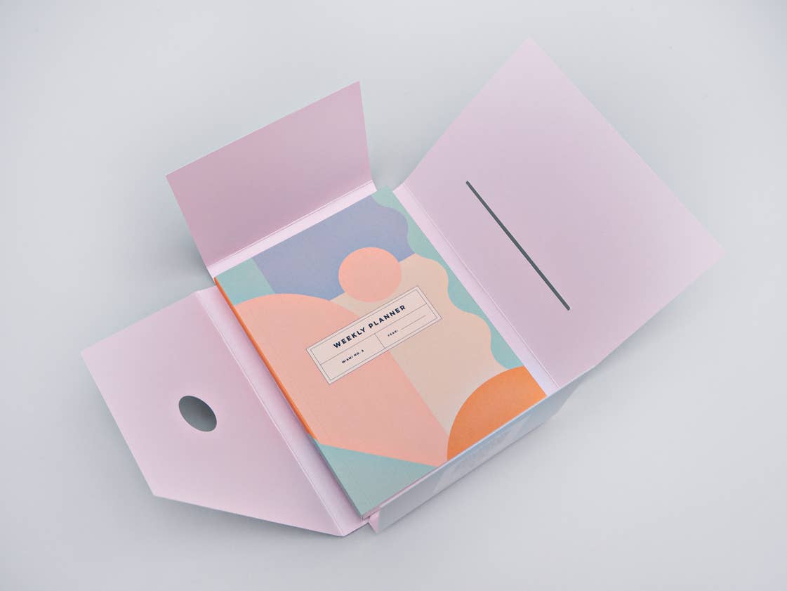 Miami No. 2 Lay Flat Pocket Weekly Planner