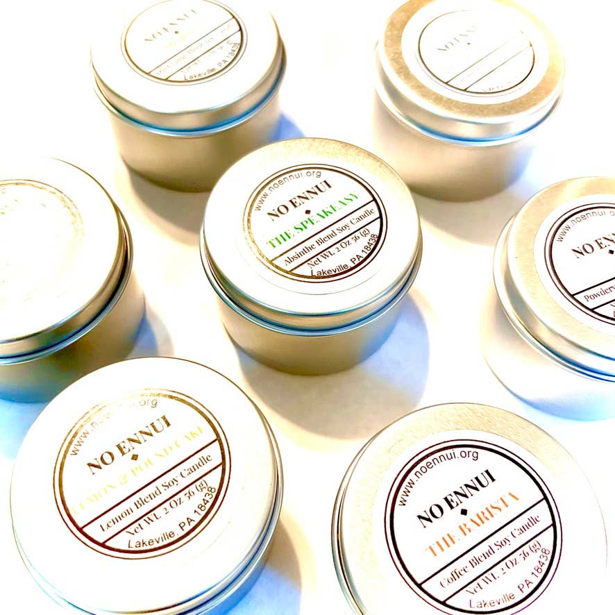 Pink Grapefruit: 2 oz Botanical Citrus Soy Candle