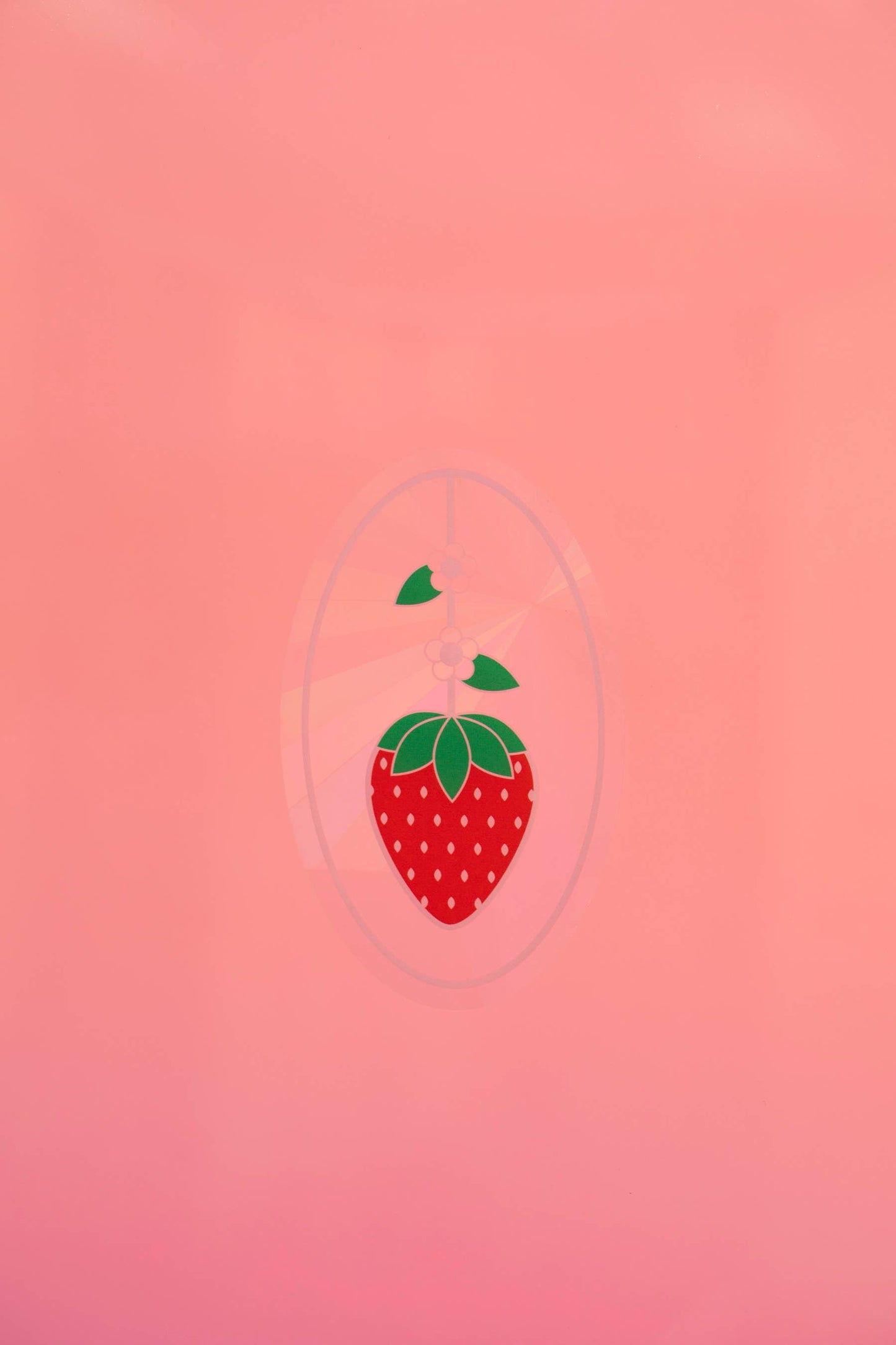Sun Catcher Decal - STRAWBERRY