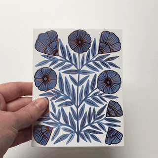 Blank Greeting Card: Box of Six