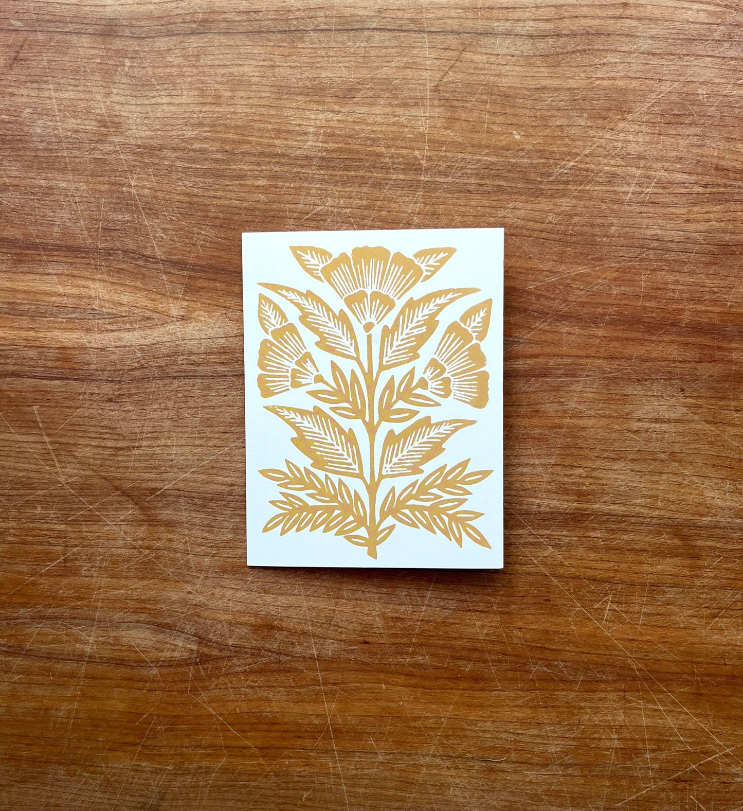Marigold Block Printed Boxed Set