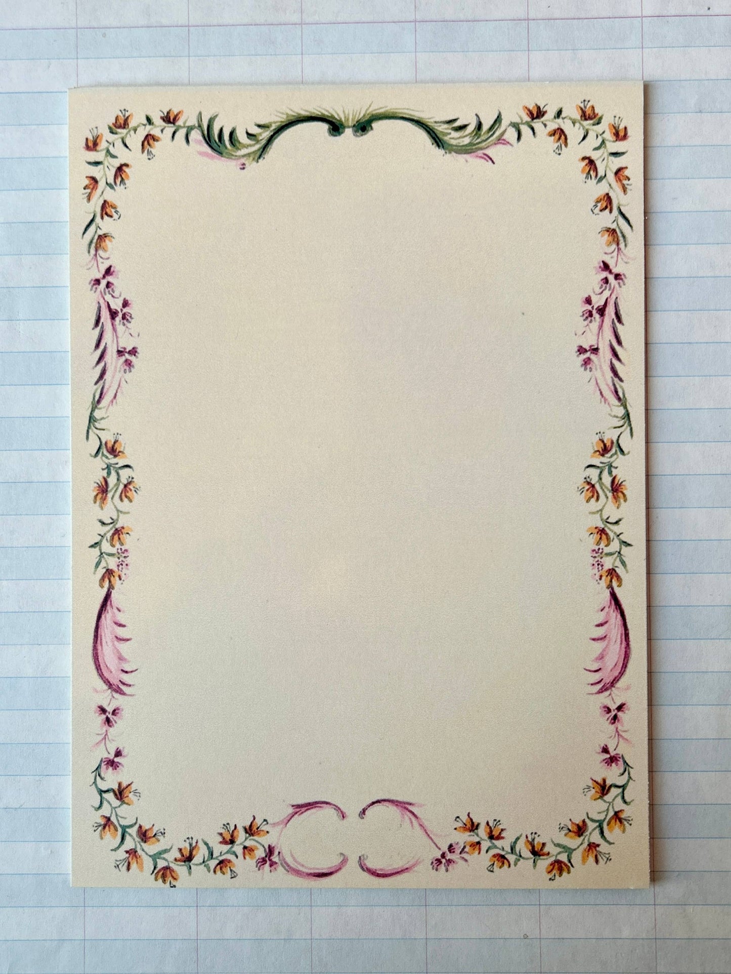 French Menu Stationery Set II: 5