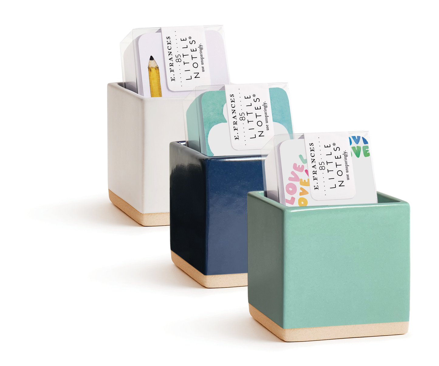 Little Notes® Ceramic Holder | Minty
