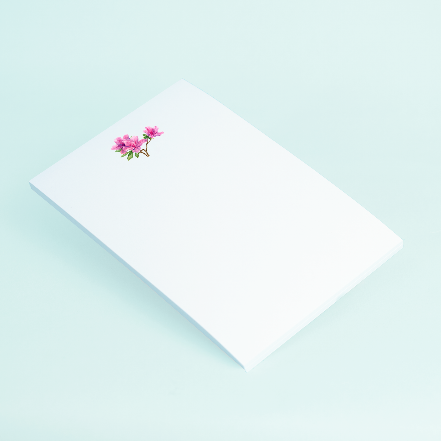 Azaleas Watercolor Notepad