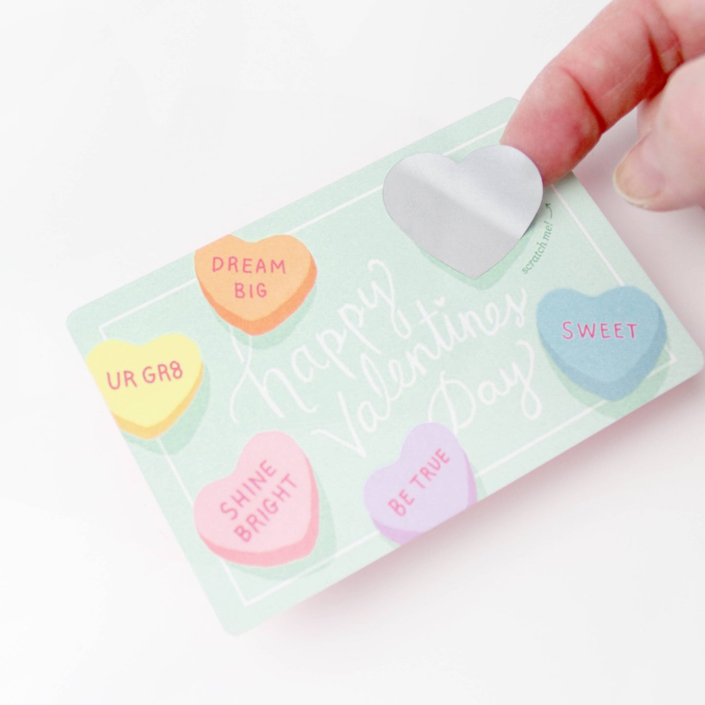 Scratch-off Valentines - Sweetheart