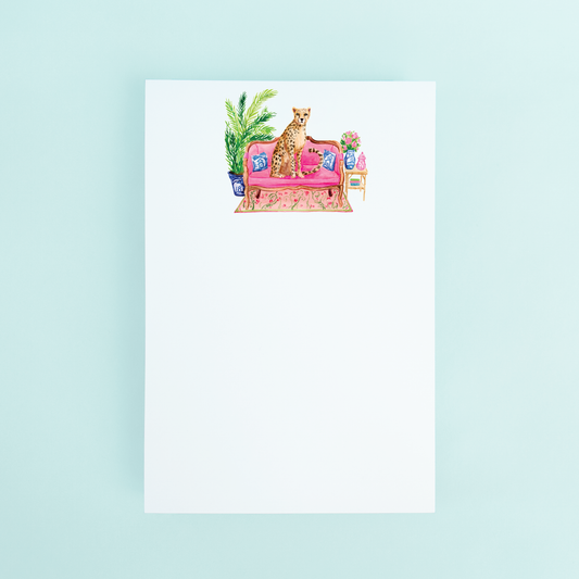 Fancy Cheetah Notepad