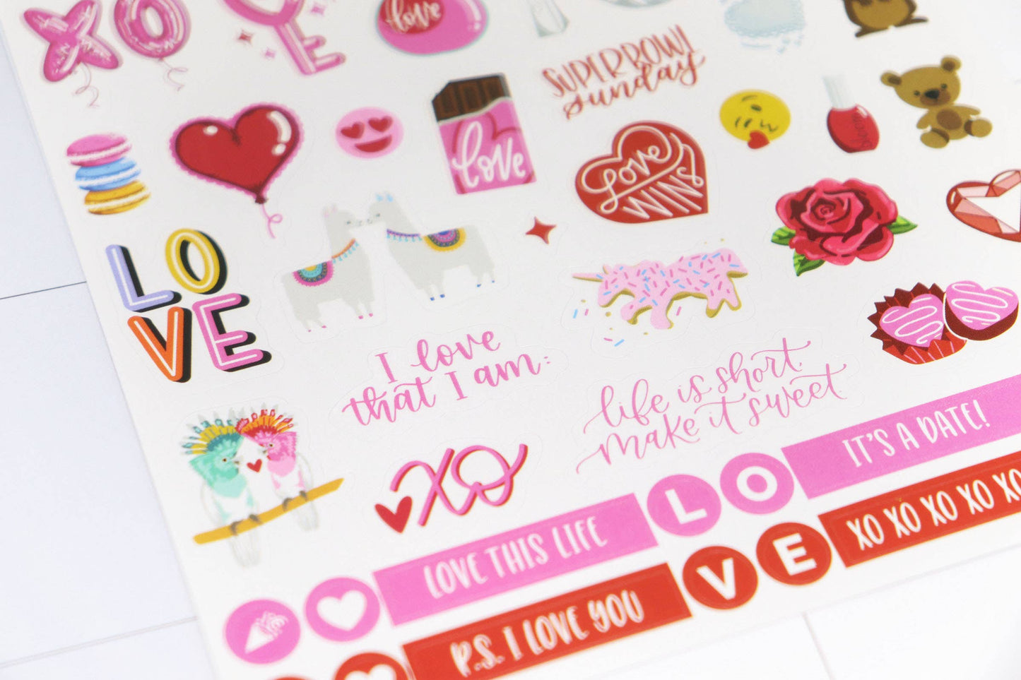 Planner Sticker Pack, 14 Page Monthly Celebrations
