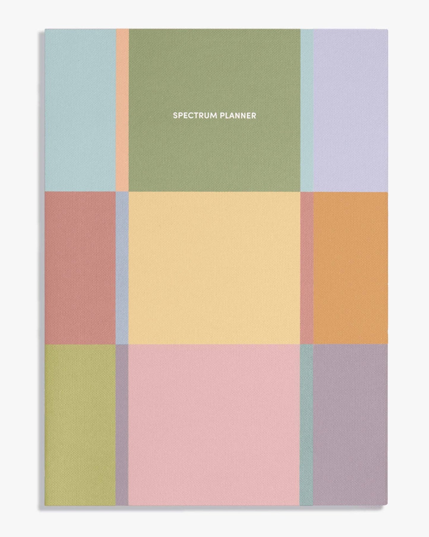 Spectrum Planner - Color-Blocked Cover: Earthy