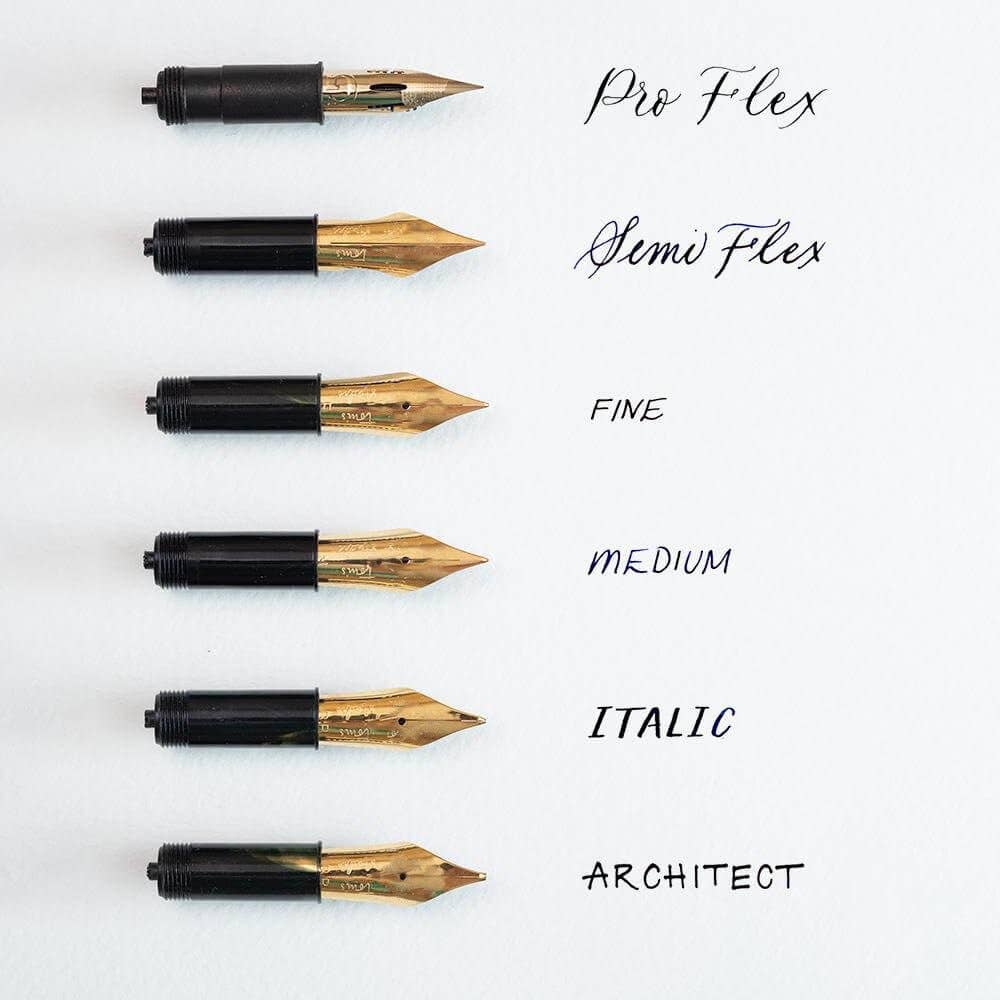 The Studio Pocket Fountain Pen 2.0: Ivy / Architect