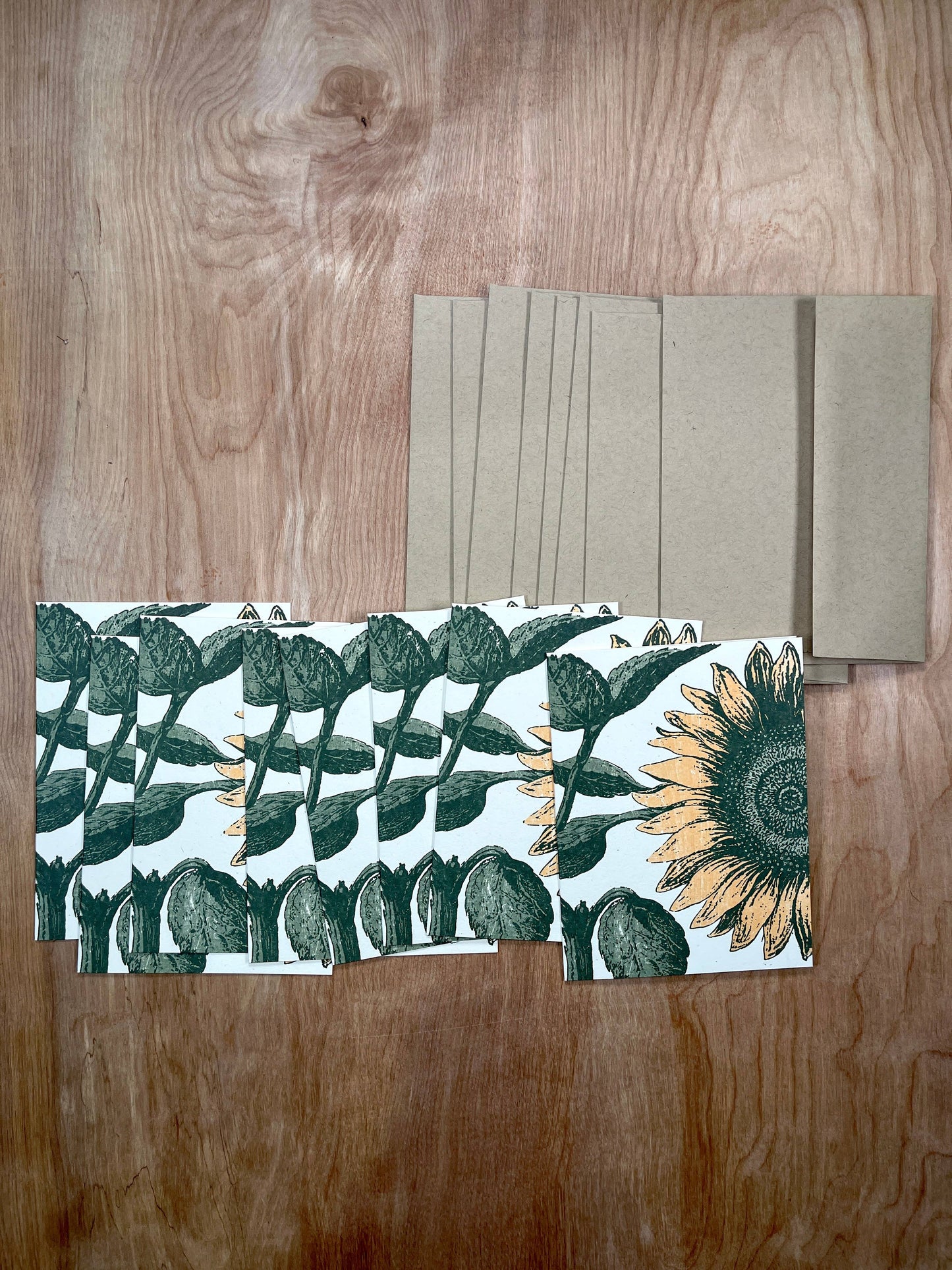 Sunflowers Greeting Cards