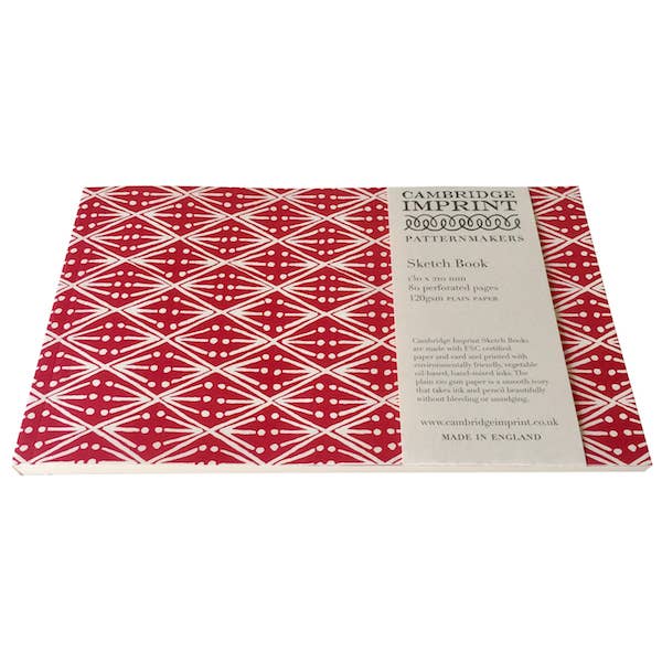 Softback Sketchbook Selvedge Madder