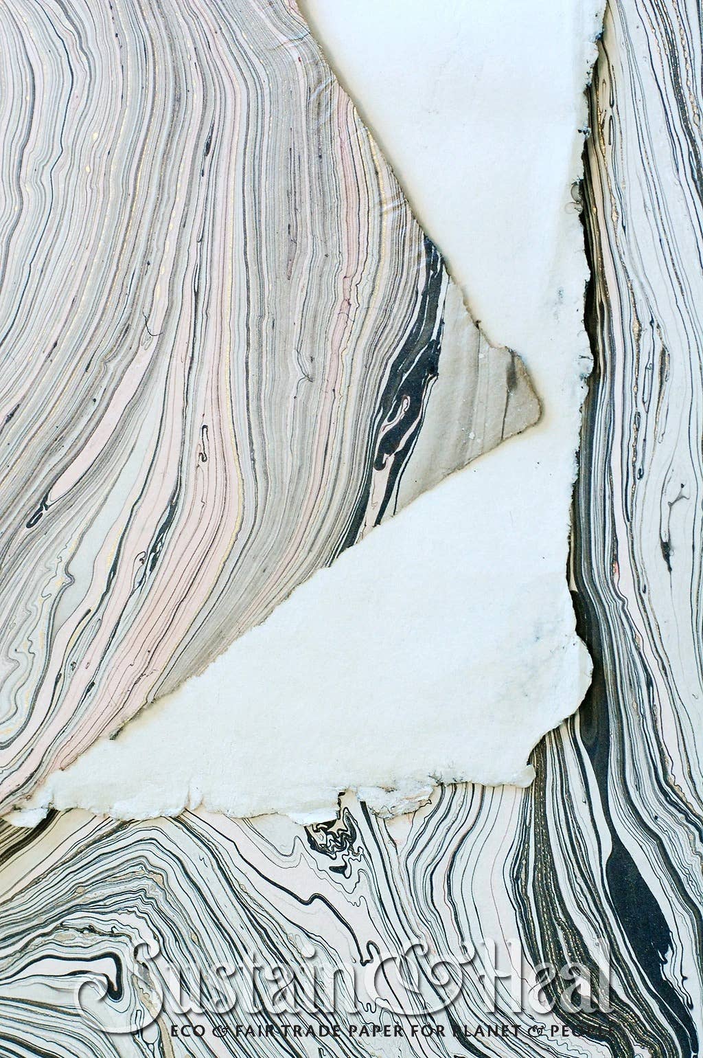 Gray and Pink Marble Sheet