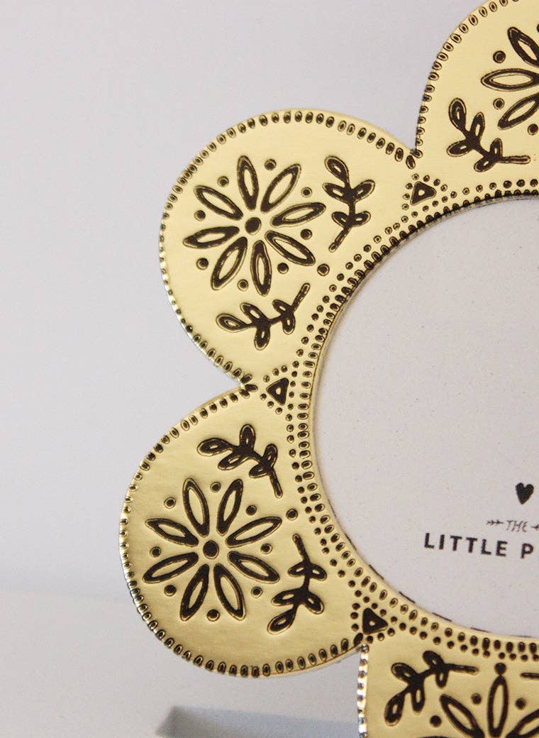 Faux Tin ~ Flower Frame