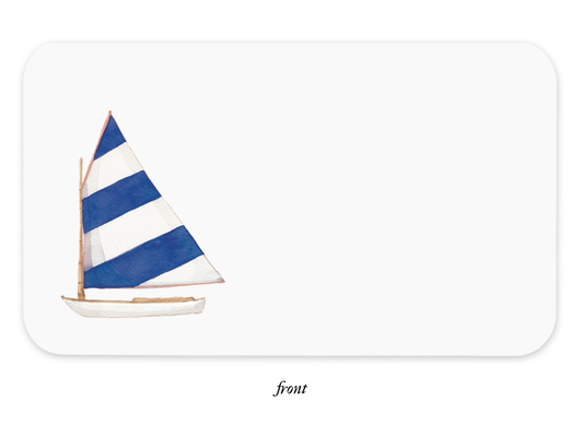 Sailboat Little Notes® | Sailing Notecards