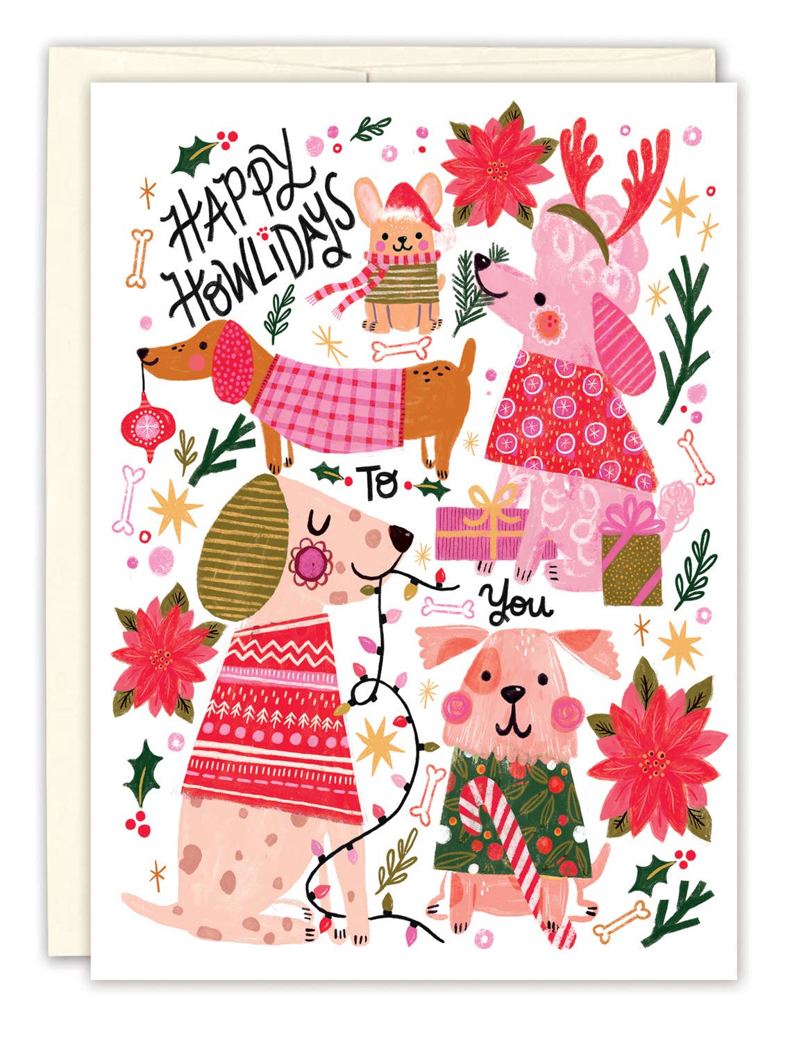 Howliday Dogs Boxed Holiday Cards