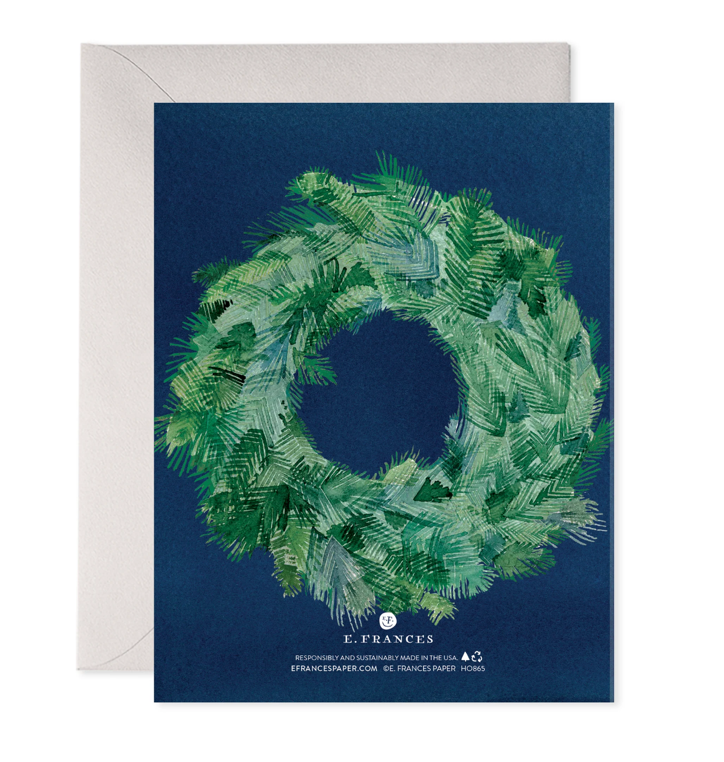 Season's Greens | Wreath Christmas Cards
